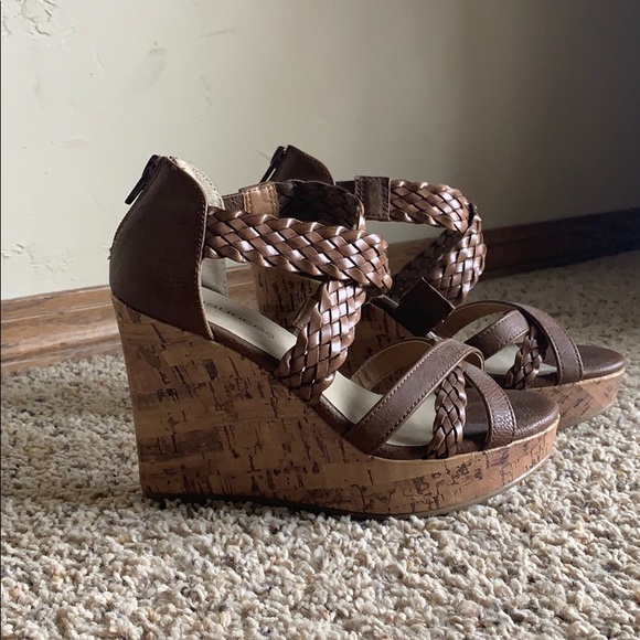 Maurices Shoes - Brown Wedge Sandals